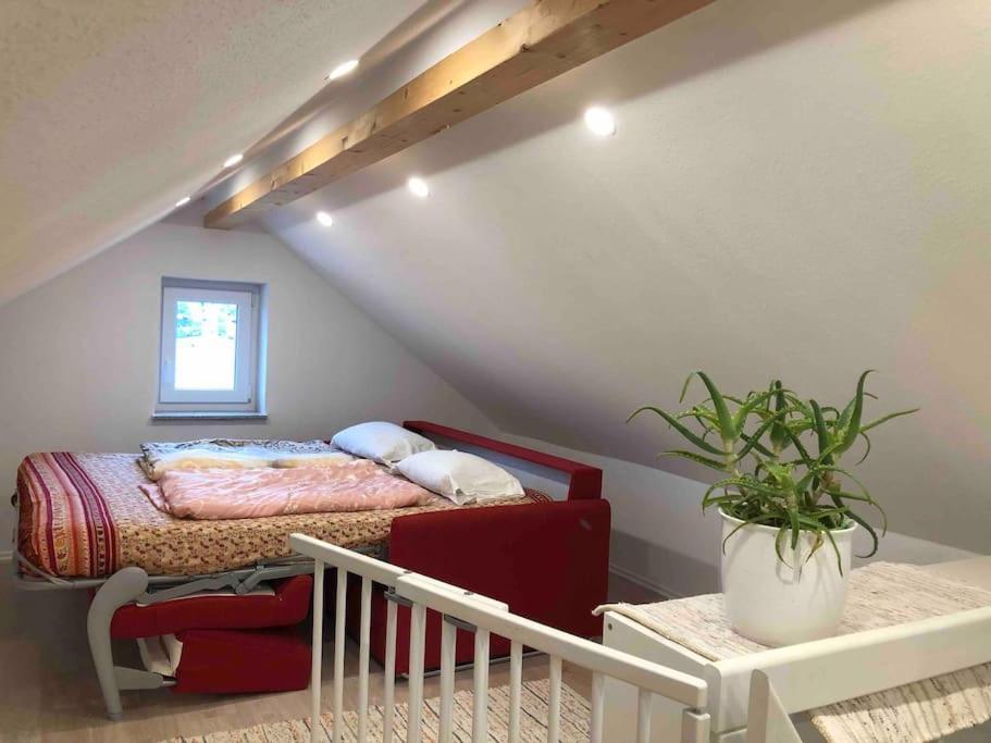 3 Zimmer Neubauwohnung In Der Schwaebischen Toskana Löwenstein Esterno foto